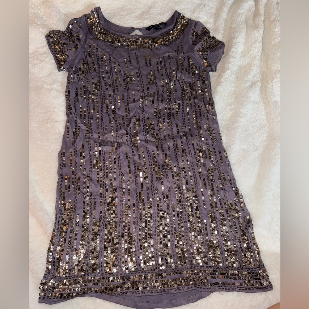 French Connection mini beaded dress size 2